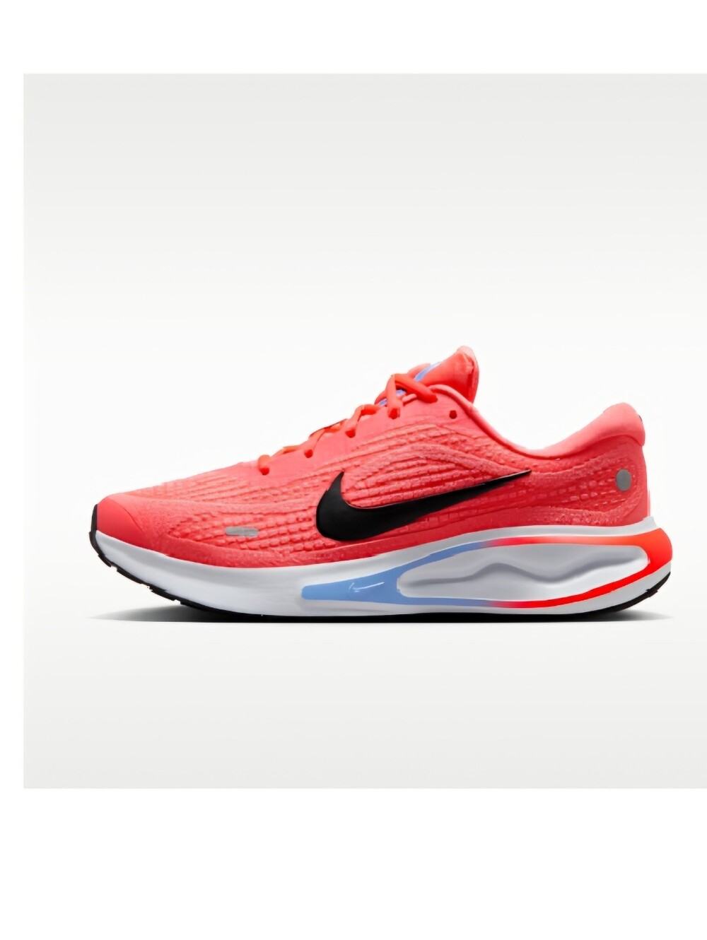 Nike Womens Orange Sneakers with Black Swoosh
